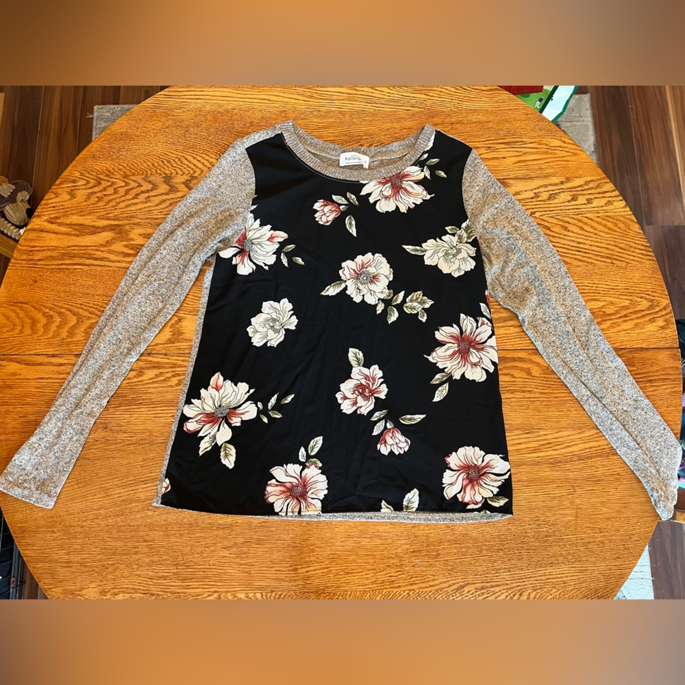 Kaileigh Soll Mixed Material Top Size Small Stitch Fix
